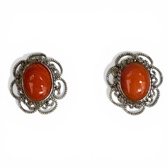 Pendientes Mandile 1922 Mujer Coralli in Plata Corallo 2MORC25 - 2MORC25